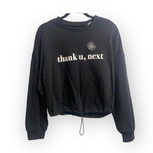 Ariana Grande x HM Divided grande tour sweatshirt Size SMALL NWT